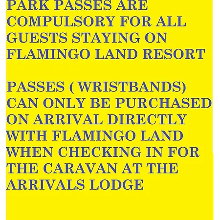 Amc Flamingo Land Caravan, Motorhome & Campervan Hire